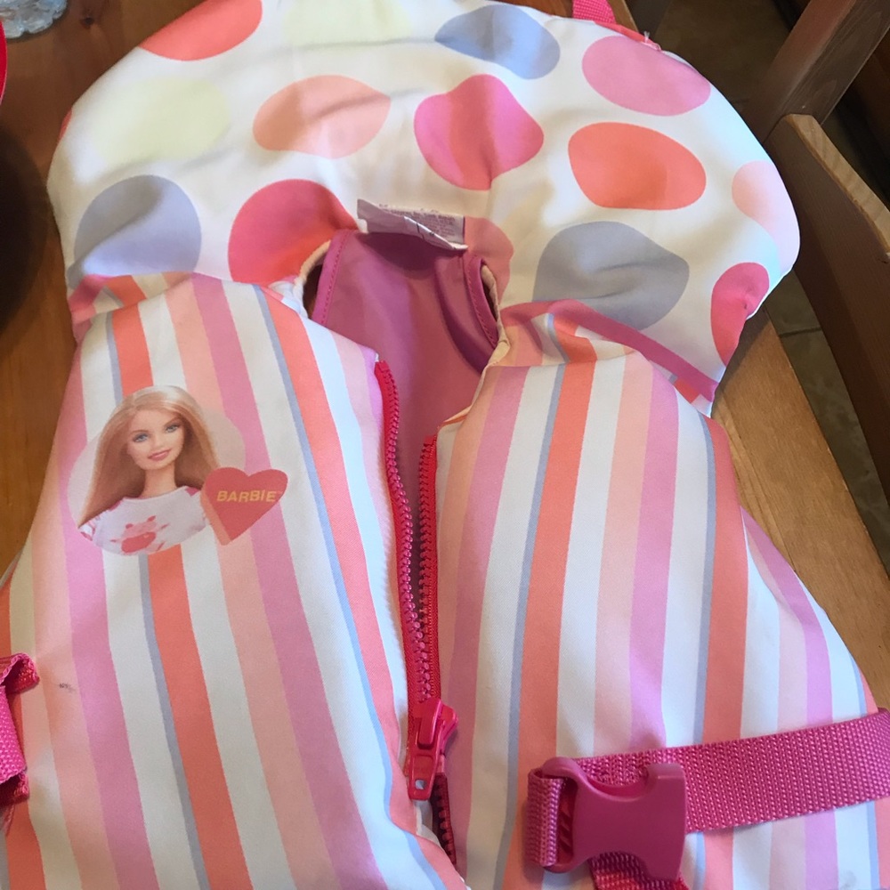 Barbie life jacket